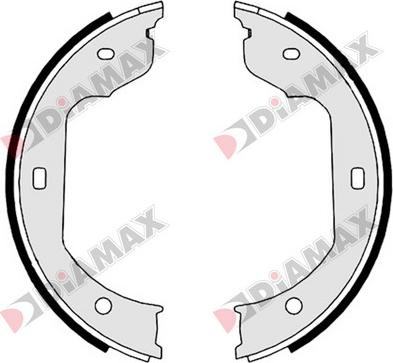 Diamax N01348 - Set saboti frana, frana de mana aaoparts.ro