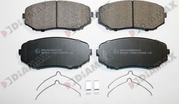 Diamax N10037 - Set placute frana,frana disc aaoparts.ro