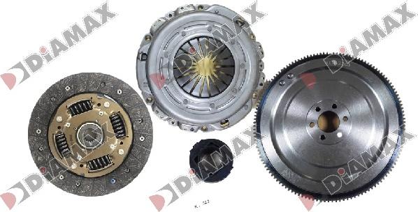 Diamax T5098K4 - Set ambreiaj aaoparts.ro