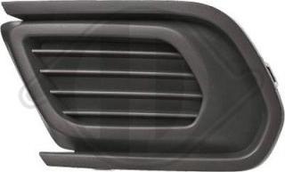 Diederichs 4456147 - Grila ventilatie, bara protectie aaoparts.ro