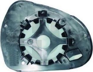 Diederichs 4226126 - Sticla oglinda, oglinda retrovizoare exterioara aaoparts.ro