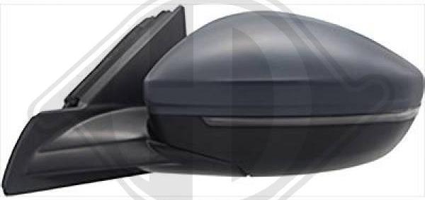 Diederichs 4228125 - Oglinda exterioara aaoparts.ro