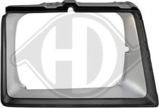Diederichs 6641043 - Grila radiator aaoparts.ro