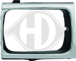 Diederichs 6680944 - Rama far aaoparts.ro