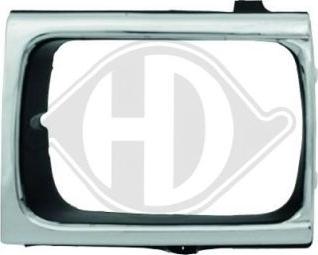 Diederichs 6680945 - Rama far aaoparts.ro