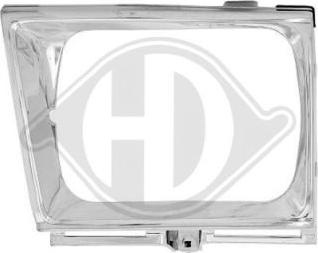 Diederichs 6680843 - Rama far aaoparts.ro