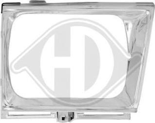 Diederichs 6680842 - Rama far aaoparts.ro