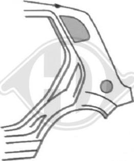 Diederichs 1404034 - Panou lateral aaoparts.ro