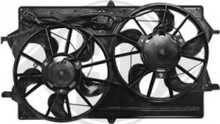 Diederichs 1415001 - Ventilator, radiator aaoparts.ro