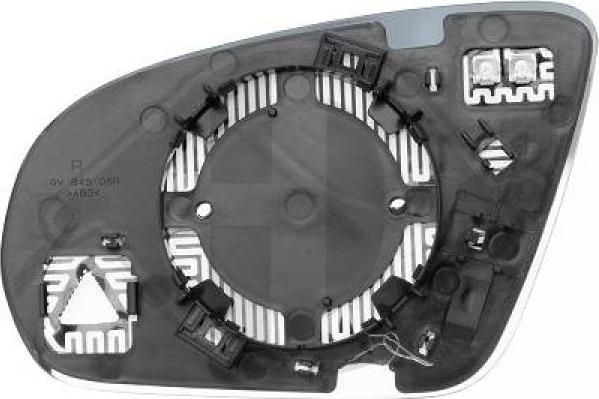 Diederichs 1673226 - Sticla oglinda, oglinda retrovizoare exterioara aaoparts.ro