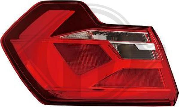 Diederichs 1081091 - Lampa spate aaoparts.ro