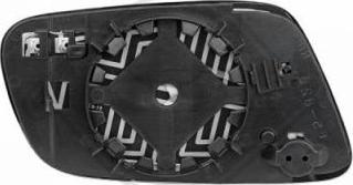 Diederichs 1030029 - Sticla oglinda, oglinda retrovizoare exterioara aaoparts.ro