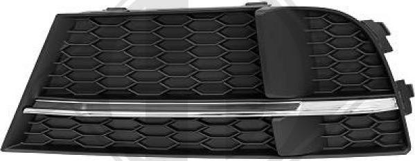 Diederichs 1033143 - Grila ventilatie, bara protectie aaoparts.ro