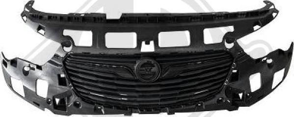 Diederichs 1886840 - Grila radiator aaoparts.ro