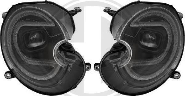 Diederichs 1206385 - Set faruri principale aaoparts.ro