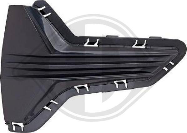 Diederichs 1219048 - Grila ventilatie, bara protectie aaoparts.ro