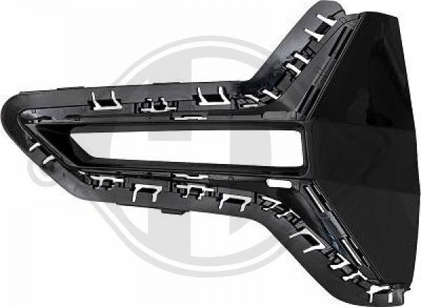 Diederichs 1219043 - Grila ventilatie, bara protectie aaoparts.ro