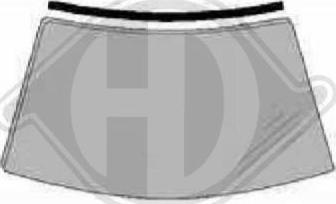 Diederichs 8450606 - Elemente decorative / protectie, parbriz aaoparts.ro