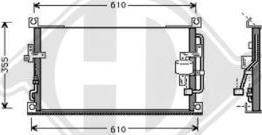 Diederichs 8588008 - Condensator, climatizare aaoparts.ro