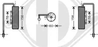Diederichs 8182503 - Uscator,aer conditionat aaoparts.ro