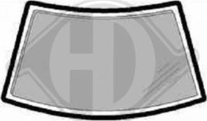 Diederichs 8302402 - Garnitura, parbriz aaoparts.ro