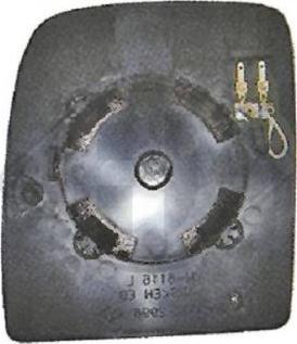 Diederichs 3497027 - Sticla oglinda, oglinda retrovizoare exterioara aaoparts.ro