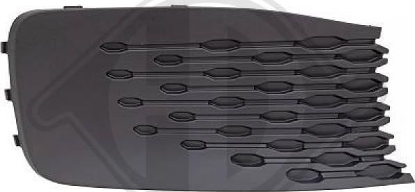 Diederichs 2298646 - Grila ventilatie, bara protectie aaoparts.ro