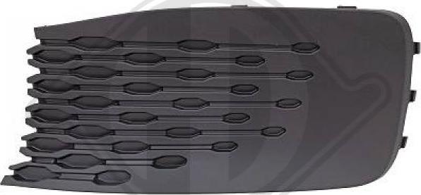 Diederichs 2298647 - Grila ventilatie, bara protectie aaoparts.ro