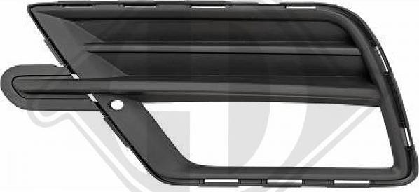 Diederichs 2297749 - Grila ventilatie, bara protectie aaoparts.ro