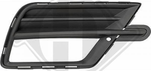 Diederichs 2297748 - Grila ventilatie, bara protectie aaoparts.ro