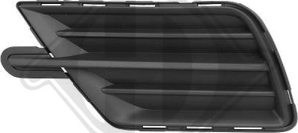 Diederichs 2297747 - Grila ventilatie, bara protectie aaoparts.ro