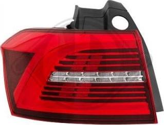 Diederichs 2249695 - Lampa spate aaoparts.ro