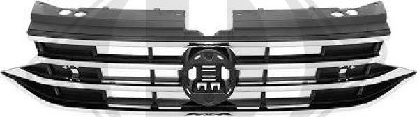 Diederichs 2257240 - Grila radiator aaoparts.ro
