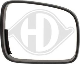 Diederichs 2205629 - Cadru, oglinda exterioara aaoparts.ro