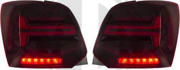 Diederichs 2206896 - Set lumini spate aaoparts.ro