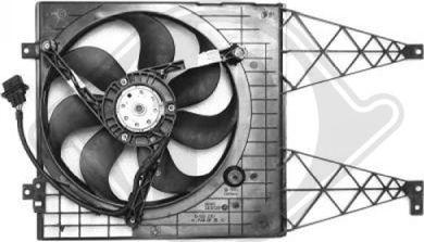 Diederichs 2213101 - Ventilator, radiator aaoparts.ro