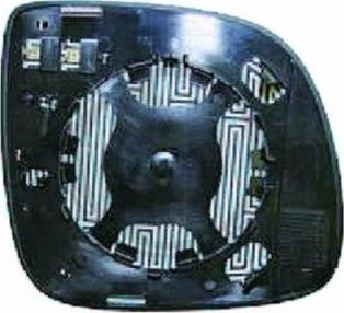 Diederichs 2286126 - Sticla oglinda, oglinda retrovizoare exterioara aaoparts.ro