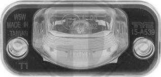 Diederichs 2270094 - Iluminare numar de circulatie aaoparts.ro