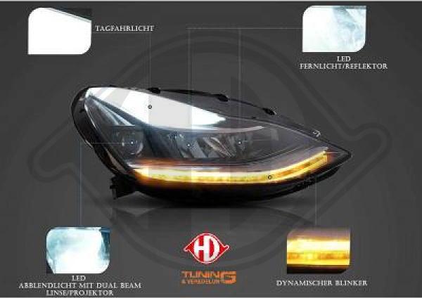 Diederichs 7930286 - Set faruri principale aaoparts.ro