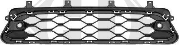 Diederichs 7005145 - Grila ventilatie, bara protectie aaoparts.ro