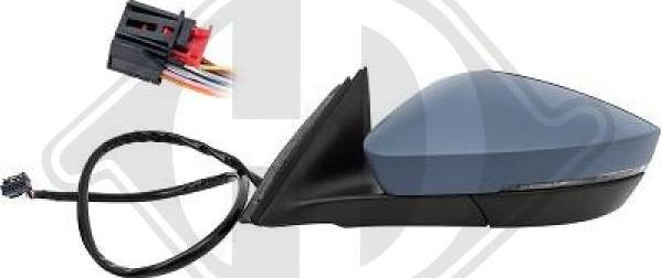 Diederichs 7842125 - Oglinda exterioara aaoparts.ro