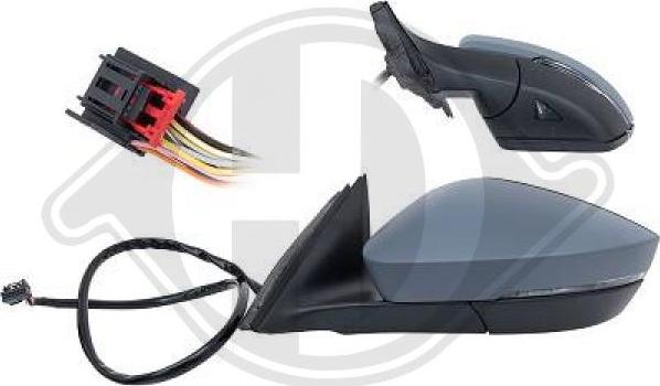 Diederichs 7842325 - Oglinda exterioara aaoparts.ro