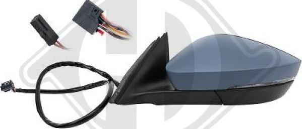 Diederichs 7842225 - Oglinda exterioara aaoparts.ro