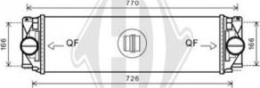 Diederichs DCA1013 - Intercooler, compresor aaoparts.ro