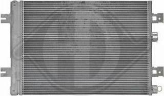Diederichs DCC1771 - Condensator, climatizare aaoparts.ro