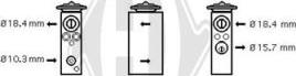 Diederichs DCE1033 - Supapa expansiune, clima aaoparts.ro