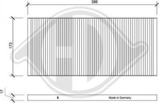 Diederichs DCI0013 - Filtru, aer habitaclu aaoparts.ro