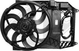 Diederichs DCL1043 - Ventilator, radiator aaoparts.ro
