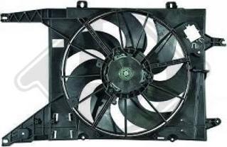 Diederichs DCL1239 - Ventilator, radiator aaoparts.ro