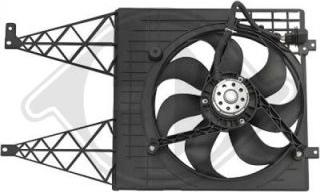 Diederichs DCL1227 - Ventilator, radiator aaoparts.ro